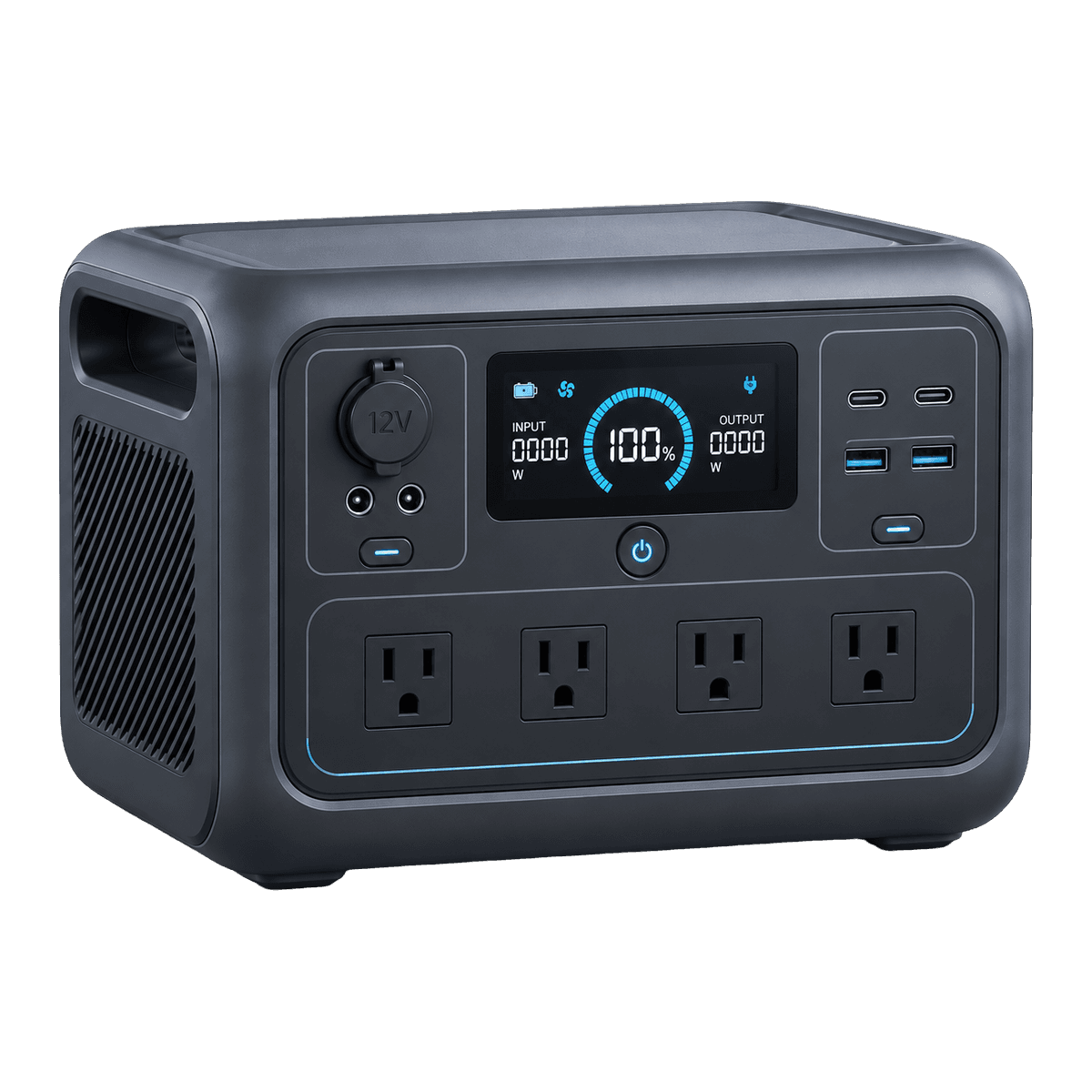 Independent editorial illustration of the BLUETTI Elite 200 V2 — not an official manufacturer photograph.