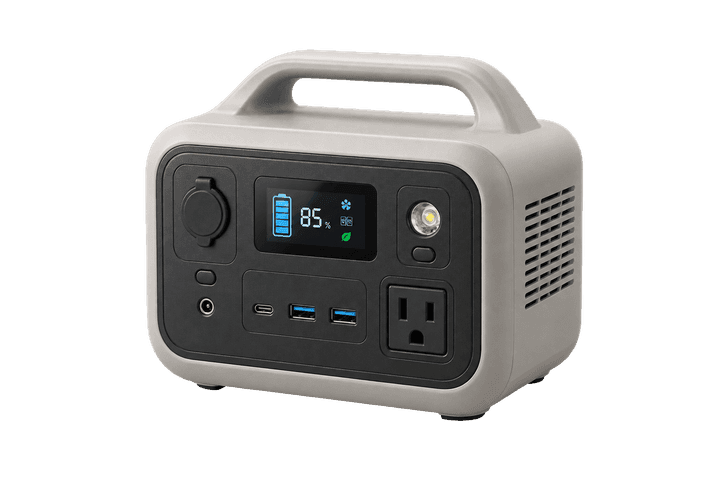 Original illustrative render representing a compact portable power station — not an exact photograph of the BLUETTI Elite 30 V2.