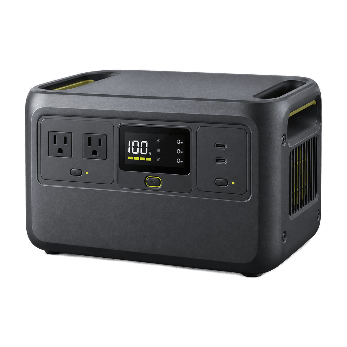 Independent editorial illustration of the DJI Power 500 — not an official manufacturer photograph.