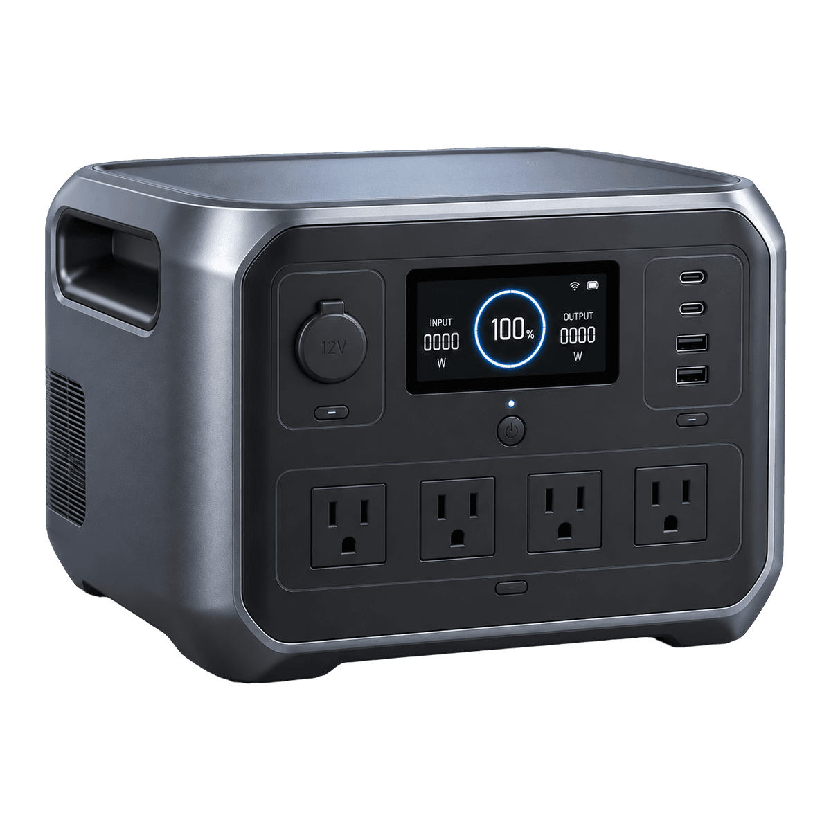 Independent editorial illustration of the EcoFlow DELTA 3 Max — not an official manufacturer photograph.