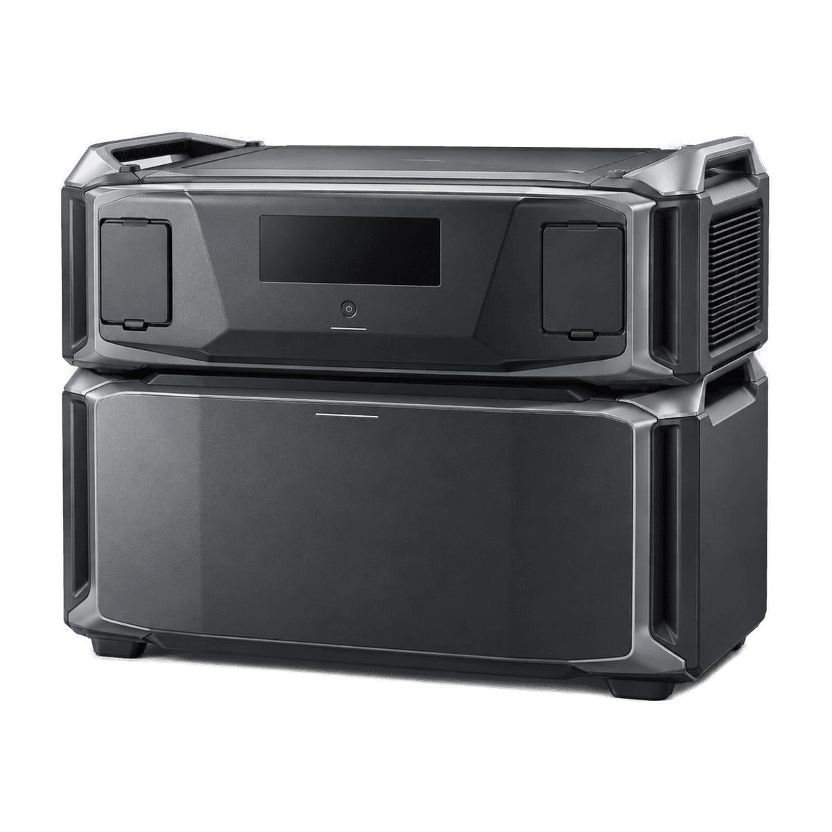 Independent editorial illustration of the EcoFlow DELTA Pro Ultra — not an official manufacturer photograph.